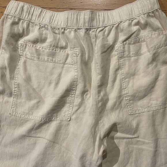 Brand New Pilcro Linen Drawstring Cropped Pants - Picture 10 of 15